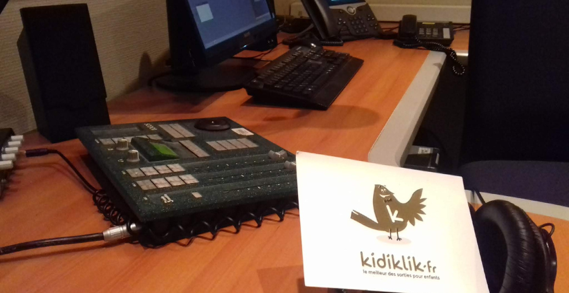 Kidiklik partage ses idées sortie dans L'Agenda des enfants sur ICI Mayenne
