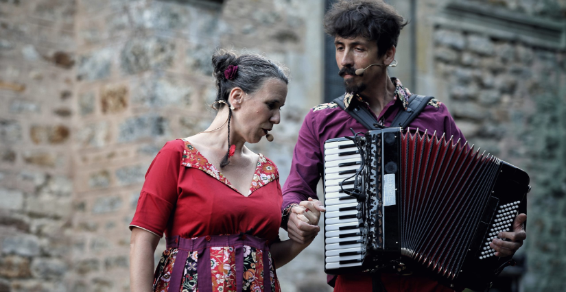 Spectacle, "La part des choses", en famille, Musée Robert Tatin, Cossé-le-Vivien