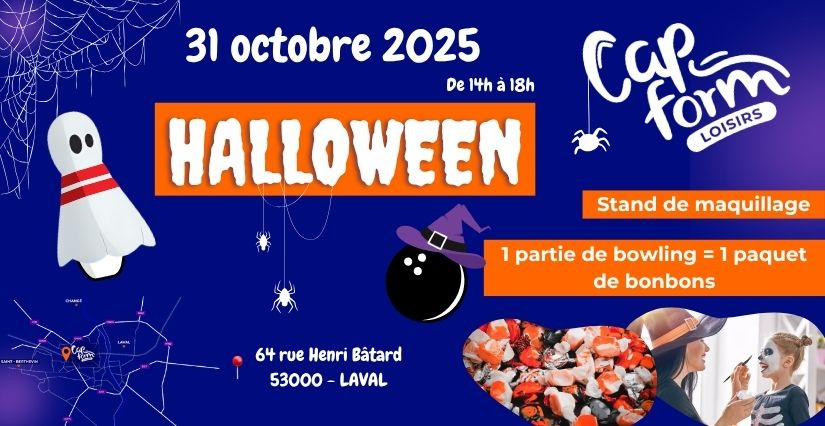 Le Booowling d'Halloween chez Cap Form Loisirs, Laval