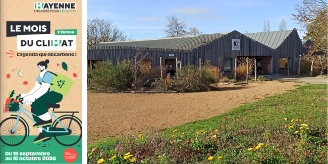 Le mois du climat "Agir pour la biodiversité", en famille, le Refuge de l'Arche, Château-Gontier
