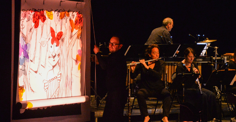 Concert dessiné "Murmures de la forêt", dès 4 ans, Le Kiosque, Mayenne