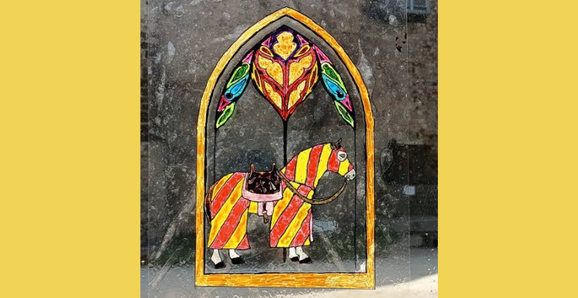 Les découvertes créatives du jeudi "fenêtre colorée", à partir de 5 ans, château de Sainte-Suzanne