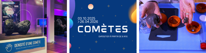 expo comètes