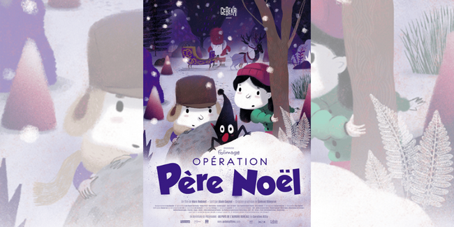 Opération Père Noël // Cinéma jeune public // Atmosphères 53, Evron, Château-Gontier