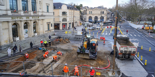 chantier place du 11 novembre Laval Mayenne enfant famille gratuit