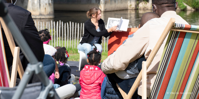 Les histoires se font la malle, en famille, Réseau des Bibliothèques et Médiathèques de Mayenne Communauté