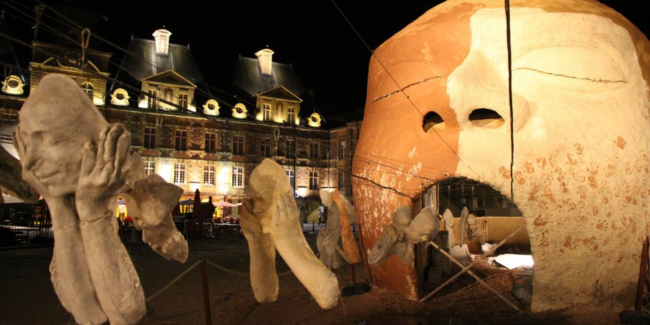 3ème étape : "L'Odyssée mise en vie", décor monumental à Laval