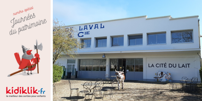 Journées Européennes du Patrimoine à La Cité du Lait, Laval