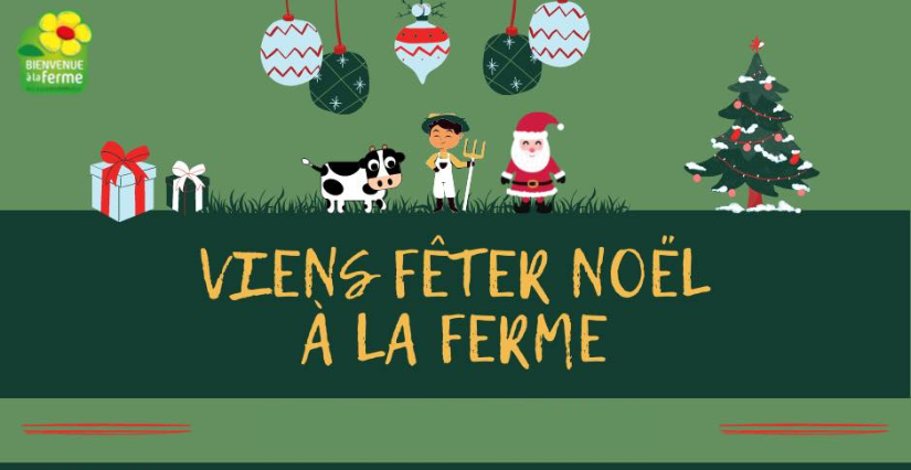 Noël à la ferme pédagogique du Coudray, St Germain de Coulamer