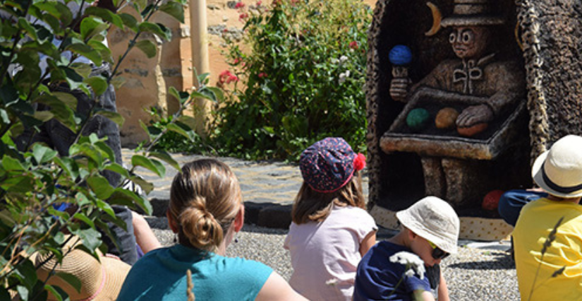 Visite famille, 4-12 ans, Musée Robert Tatin, Cossé-le-Vivien