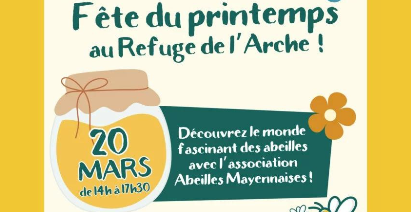 Fête du printemps au Refuge de l’Arche ! Château-Gontier sur Mayenne