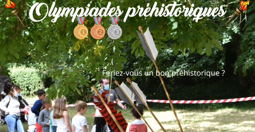 Olympiades préhistoriques en famille au Musée de Préhistoire, Saulges