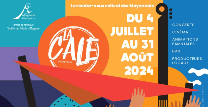 La Cale, les animations en journée, en famille, Mayenne