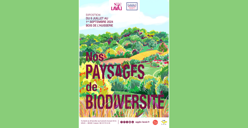 Exposition "Nos paysages de biodiversité", en famille, CIN, Laval