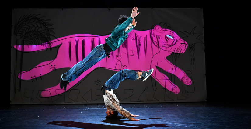 Cirque, danse et dessin "Je suis tigre", en famille, Théâtre de Laval