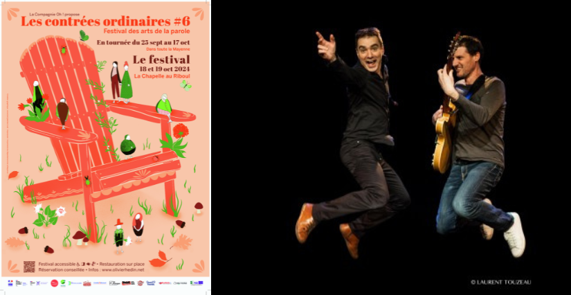 Crédit photo : Laurent Touzeau Récital d'histoires "Le marchand de Fables", à partir de 8 ans, Les contrées ordinaires, Landivy