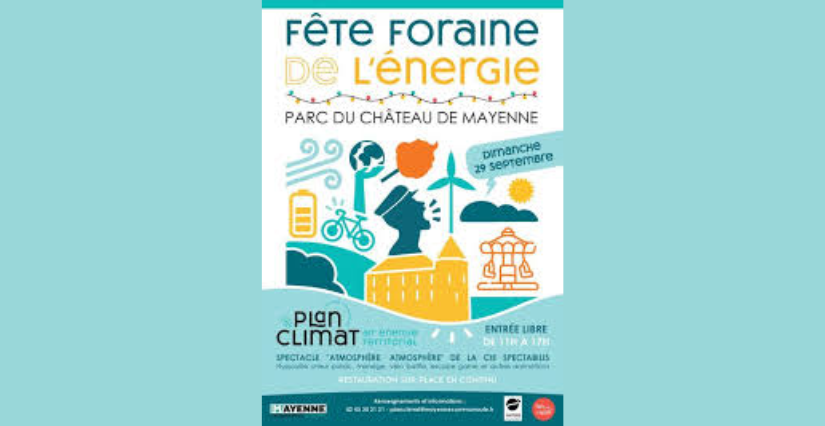 Fête foraine de l’énergie, en famille, Mayenne