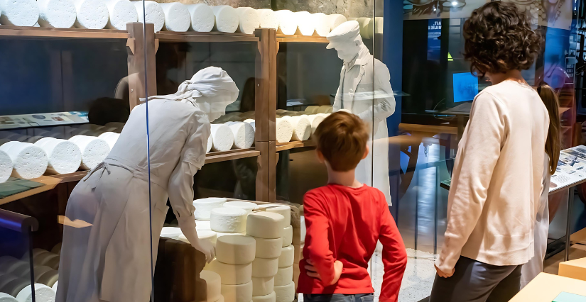 Visite libre en famille de La Cité du Lait, Laval