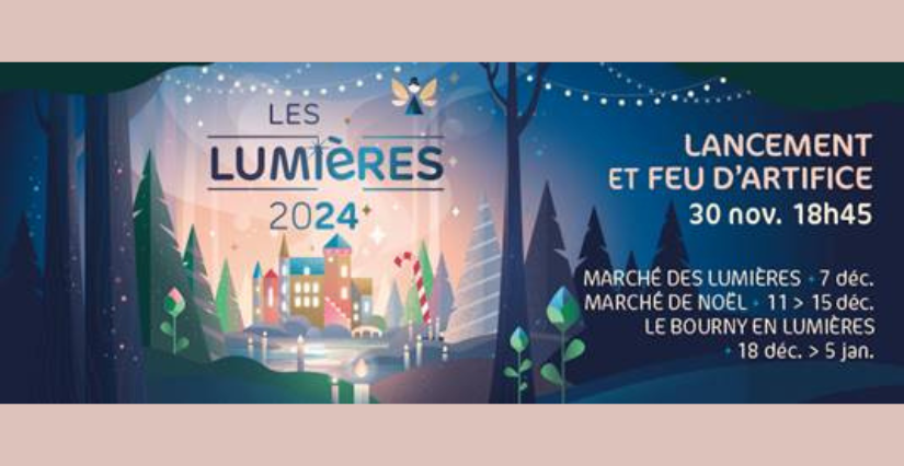 Noël 2024, lancement des lumières "Il était une fois Laval" et feu d'artifice, Laval