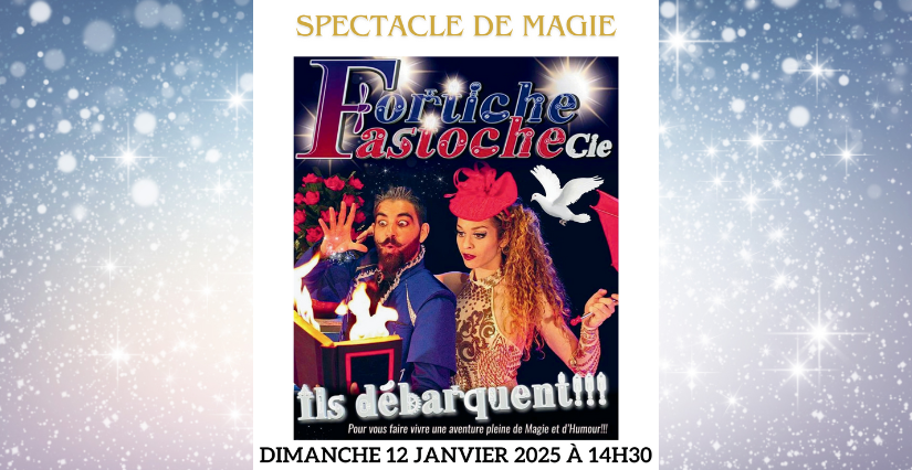 Spectacle de magie, en famille, Villiers-Charlemagne