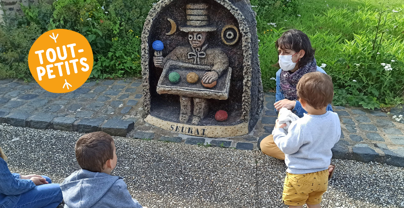 Découverte pour les tout-petits, musée Robert Tatin, Cossé-le-Vivien