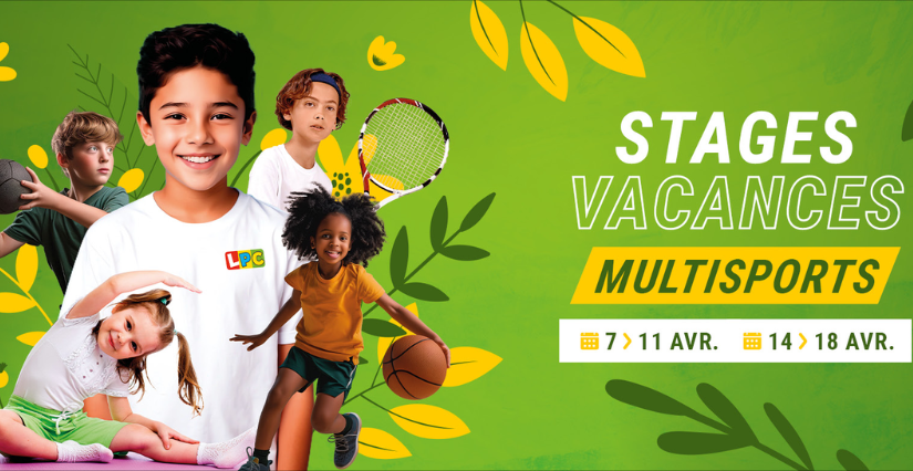 Stages Multisports, vacances de printemps, le P'tit Club St Berthevin