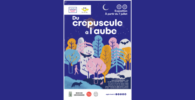Exposition temporaire interactive "du crépuscule à l'aube", en famille, le CIN, Laval
