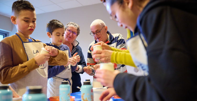 © La Cité du lait Atelier famille "Maître beurrier", 6-12ans, La Cité du Lait, Laval