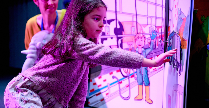 © Cité du lait Animation familiale "L'aventure de Bari à la ferme", enfants de 3-5 ans, La Cité du Lait, Laval