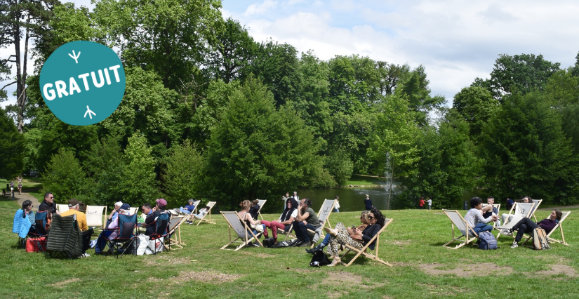 Des spectacles les pieds au vert "Rendez-vous au parc !", tout public, Saison culturelle de Changé