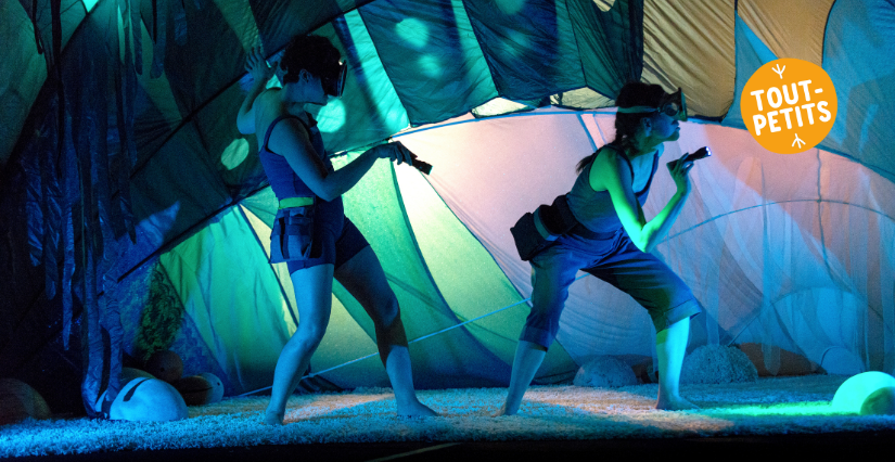 © Théâtre des 3 Chênes Spectacle "Au fond des mers" pour les tout-petits, Théâtre des 3 Chênes à Loiron-Ruillé