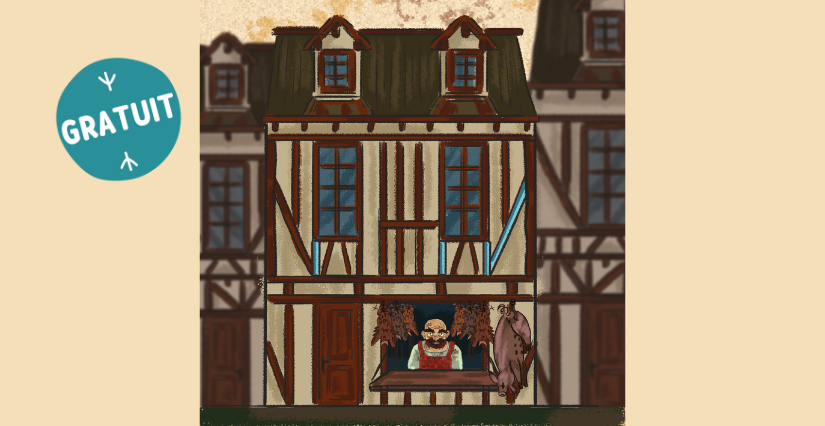 Parcours ludique "Le tournoi des marmitons", 5 - 10 ans, Laval Patrimoine