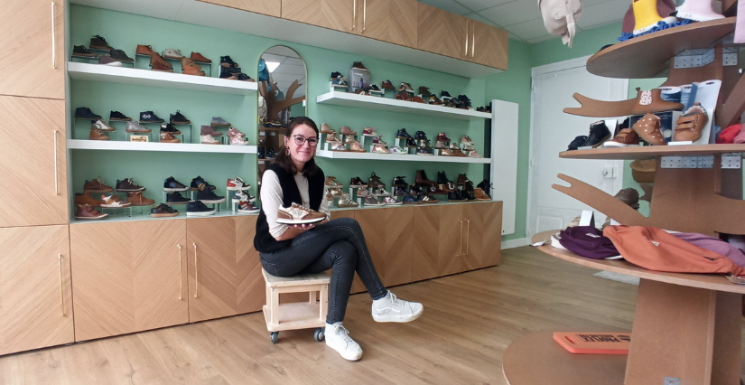 Mimipas, magasin de chaussures pour enfants, Laval