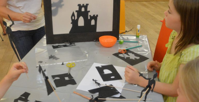 Mes vacances au Musée, atelier "Qui hante le château de Mayenne ?", 5-7 ans et 8/12 ans, Mayenne