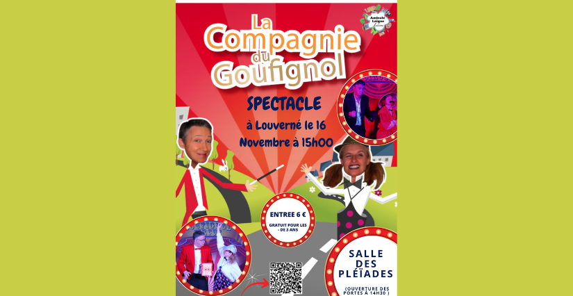 Spectacle familial "Goufignol circus", Louverné