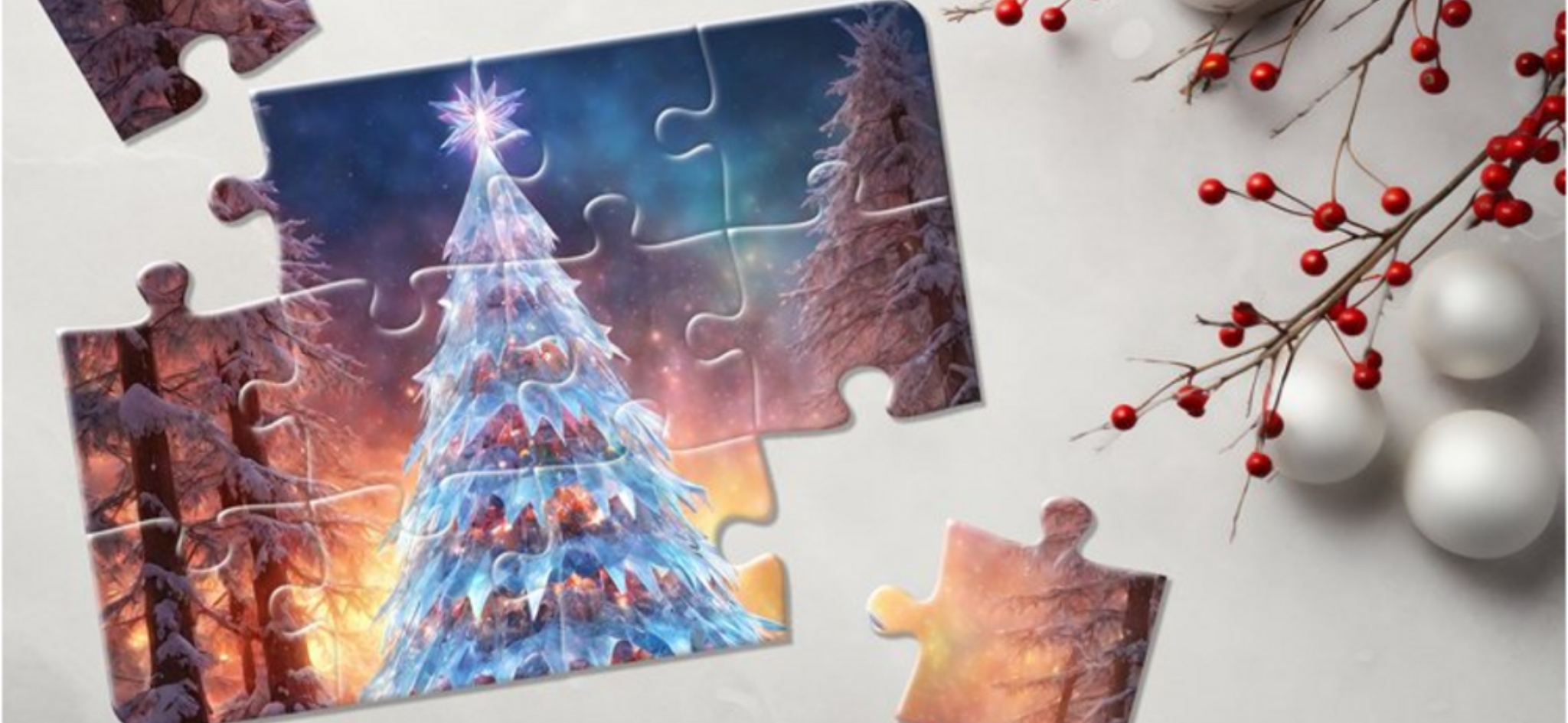 Atelier "Créer ton puzzle à offrir sous le sapin", Le CréaLab, Laval