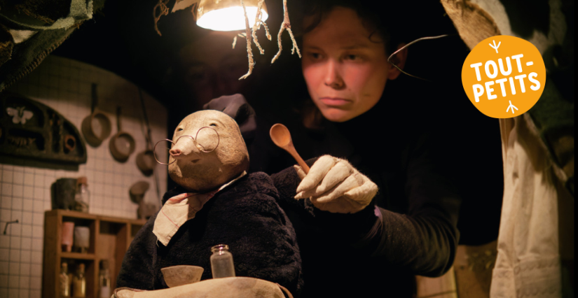 Spectacle jeune public "La vie Taupe secrète", dès 18 mois, Le Kiosque, Mayenne