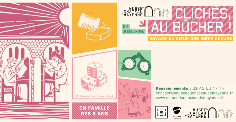 Animation familiale "Clichés, au bucher !", dès 5 ans, château de Mayenne