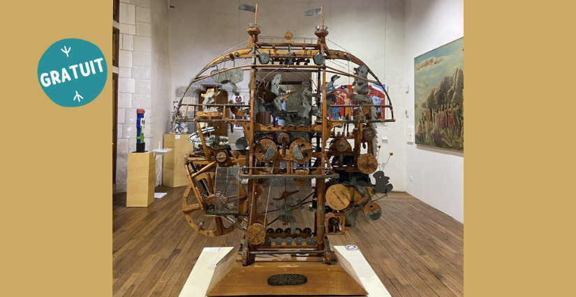 Exposition "Le bruit des machines", en famille, MANAS, Laval