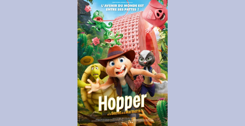 Séance Ciné-Bambino "Hopper et le Secret de la Marmotte", en famille, Cinéville, Laval