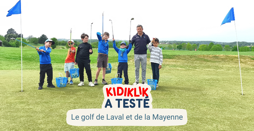 REPORTAGE : kidiklik vous fait découvrir l'école de golf, Changé