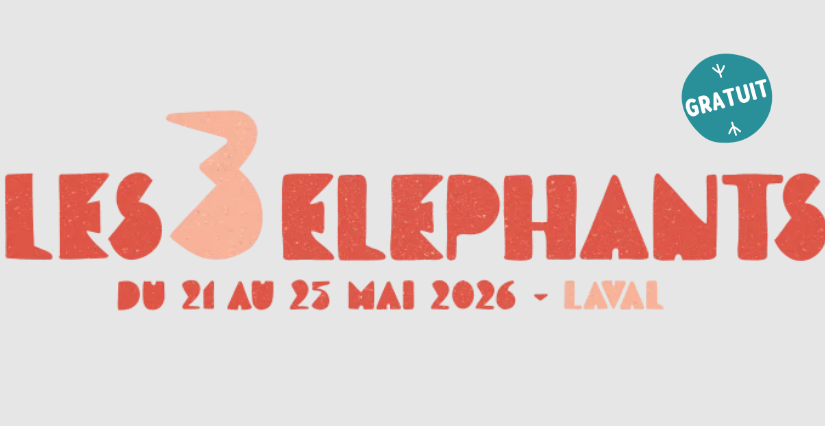 Concert surprise "Les 3 éléphants", en famille, La Bib, Laval