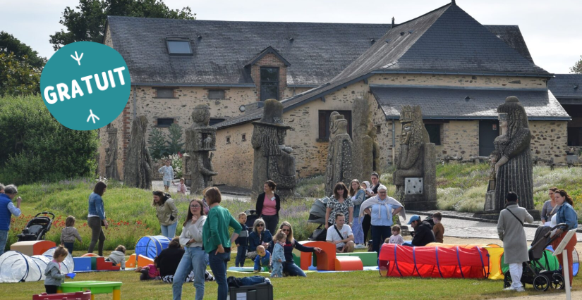 Le printemps des tout-petits, musée Robert Tatin, Cossé-le-Vivien