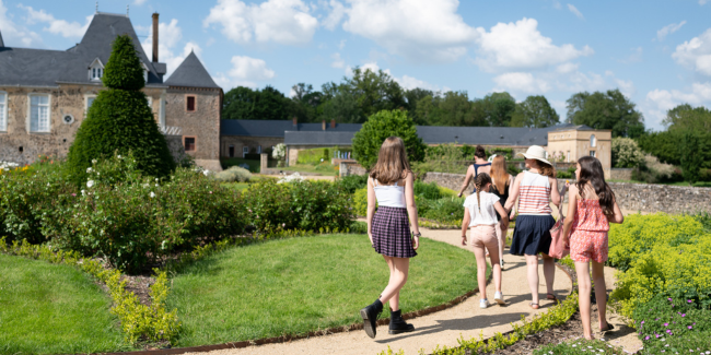 Exposition "Percevoir", en famille, Château des Arcis, Meslay-du-Maine