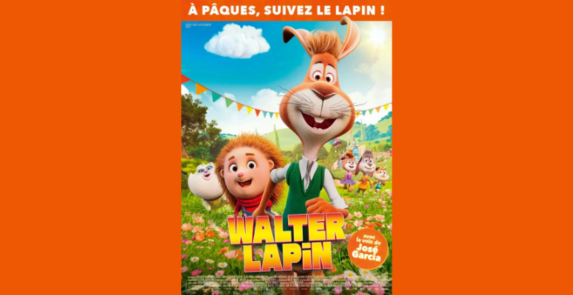 Séance Ciné-Bambino "Walter Lapin", 6 ans et +, Cinéville, Laval