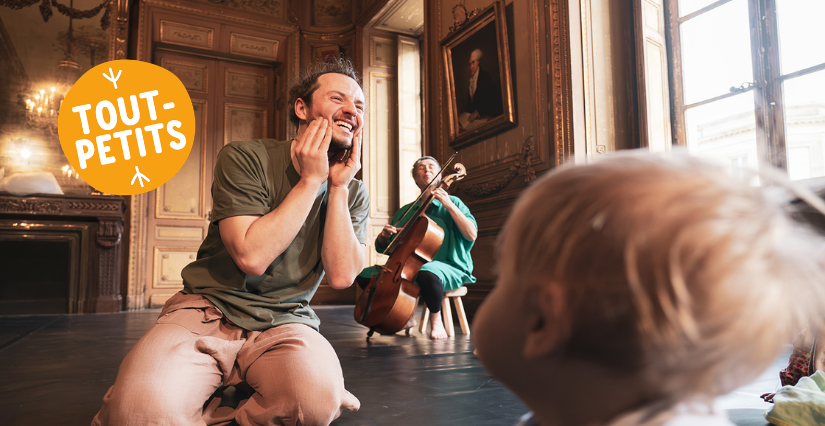 Musique et danse "3 petits Moments", 6 mois - 3 ans, Festival Aire de jeunesse(s), Château-Gontier