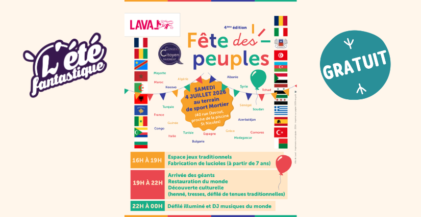 L'été fantastique : La Fête des Peuples, en famille, Laval