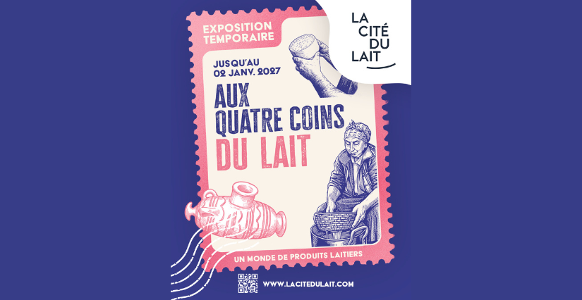 Visite Libre / Exposition temporaire "Aux quatres coins du lait", en famille, La Cité du Lait, Laval