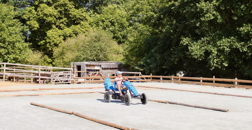 NOUVEAU : Karting à pédales, de 3 à 8 ans, Domaine de L'Orbière, Forcé