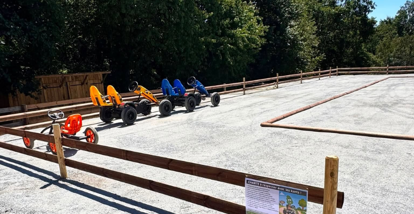 NOUVEAU : Karting à pédales, de 3 à 8 ans, Domaine de L'Orbière, Forcé